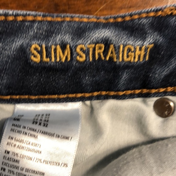 American Eagle Outfitters 360 Extreme Flex Slim Straight Jeans - Picture 5 of 8